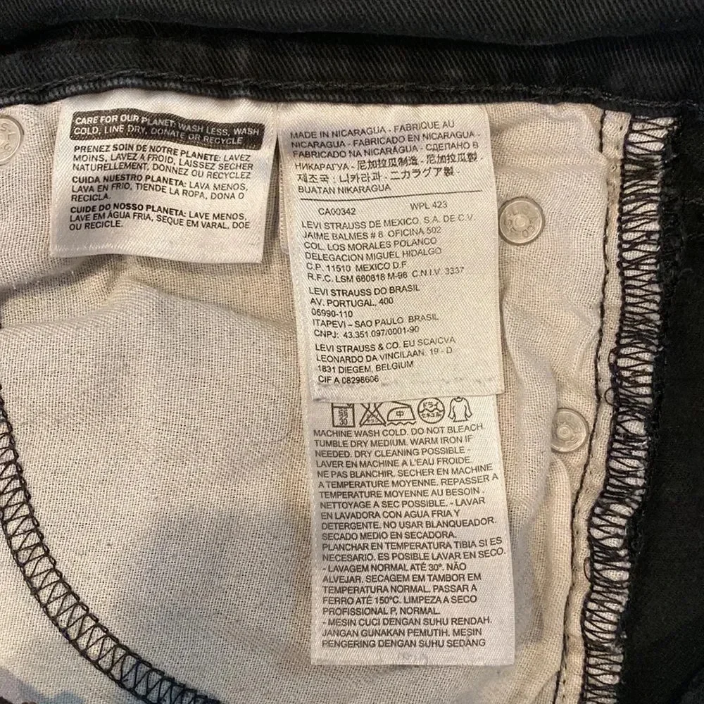 Levi’s straight jeans